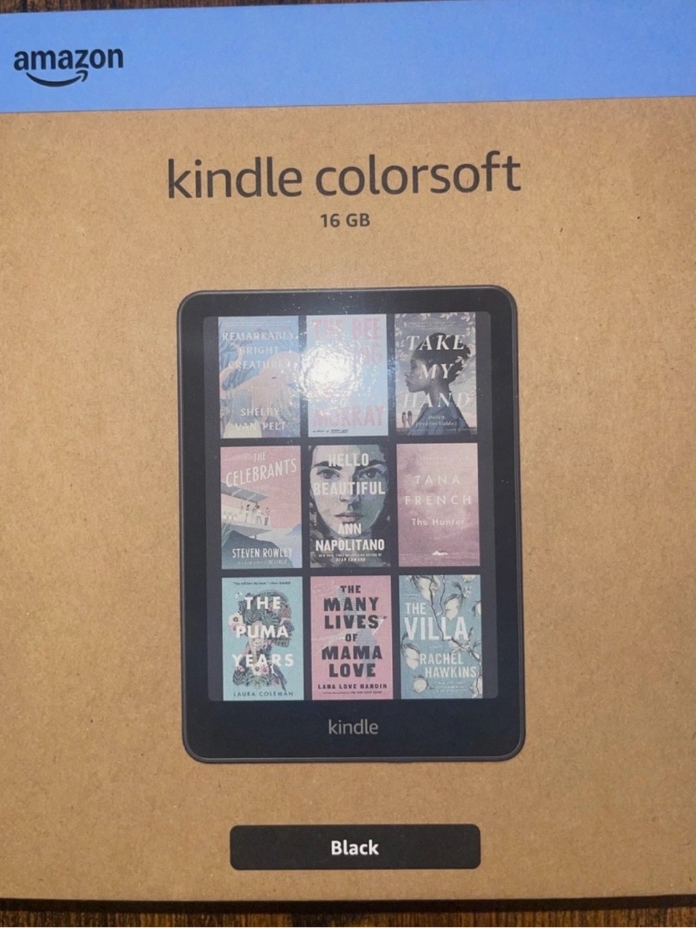Amazon Kindle ColorSoft (newest model) - Black no ads - never used just opened